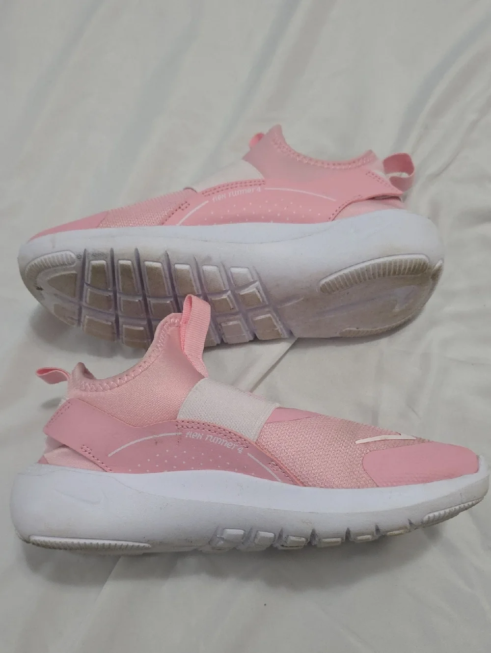 Nike Kids' Pink Slip-On Athletic Shoes